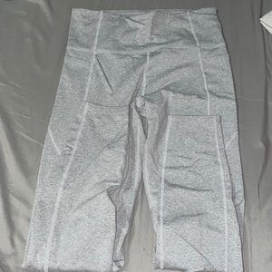 Gray leggings